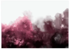 Selbstklebende Tapete 'Watercolour Variation - Red'