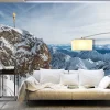 Selbstklebende Tapete 'Winter in Zugspitze'
