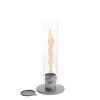 SPIN 120 Tischfeuer grau | Outdoor & Indoor