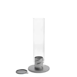 SPIN 90 Tischfeuer grau | Outdoor & Indoor