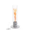 SPIN 1200 Tischfeuer grau | Outdoor & Indoor