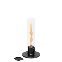 SPIN 90 Tischfeuer schwarz | Outdoor & Indoor