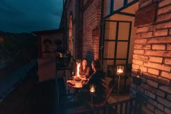SPIN 120 Tischfeuer schwarz | Outdoor & Indoor