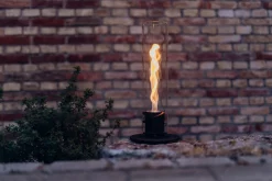 SPIN 1200 Tischfeuer schwarz | Outdoor & Indoor