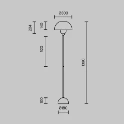 Stehlampe 'Memory 5'