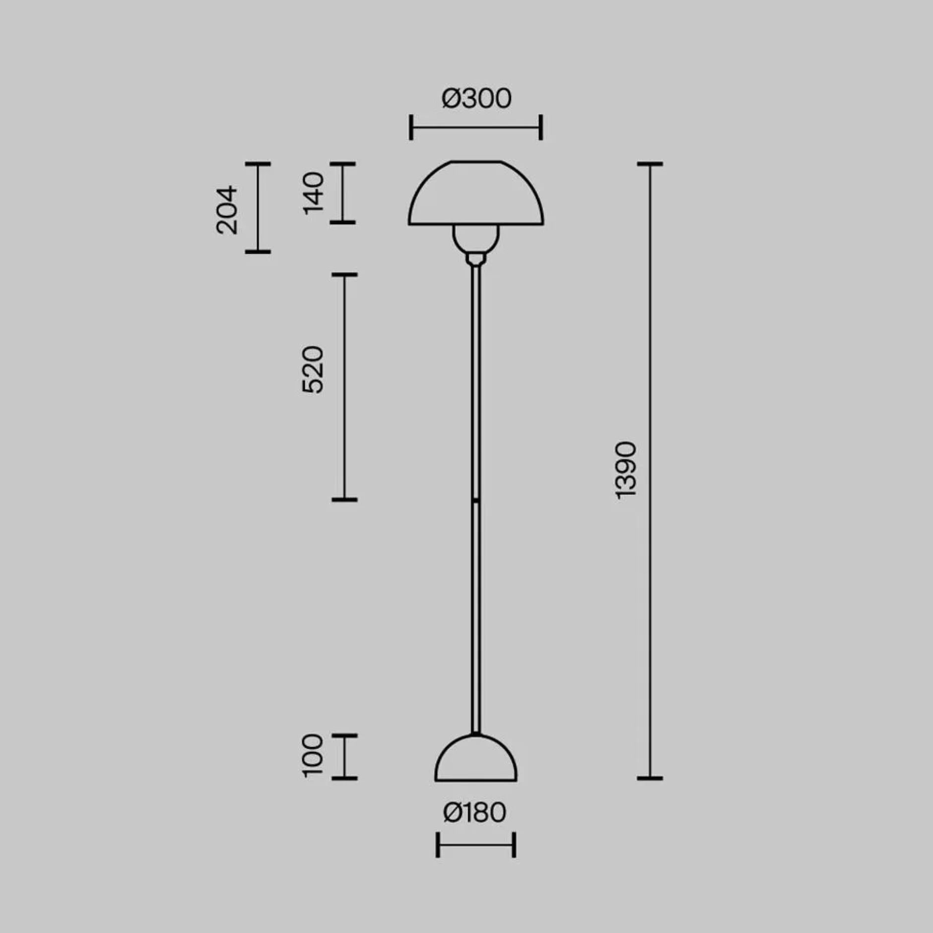 Stehlampe 'Memory 5'