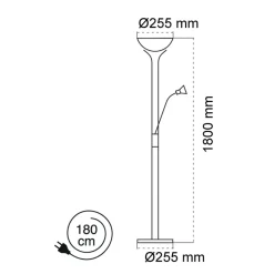 Stehlampe 'Varia 2GD'