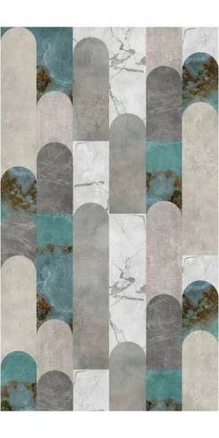 Tapete 'Aged Panels' 159x280cm
