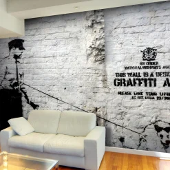 Tapete 'Banksy's Police Poodle'