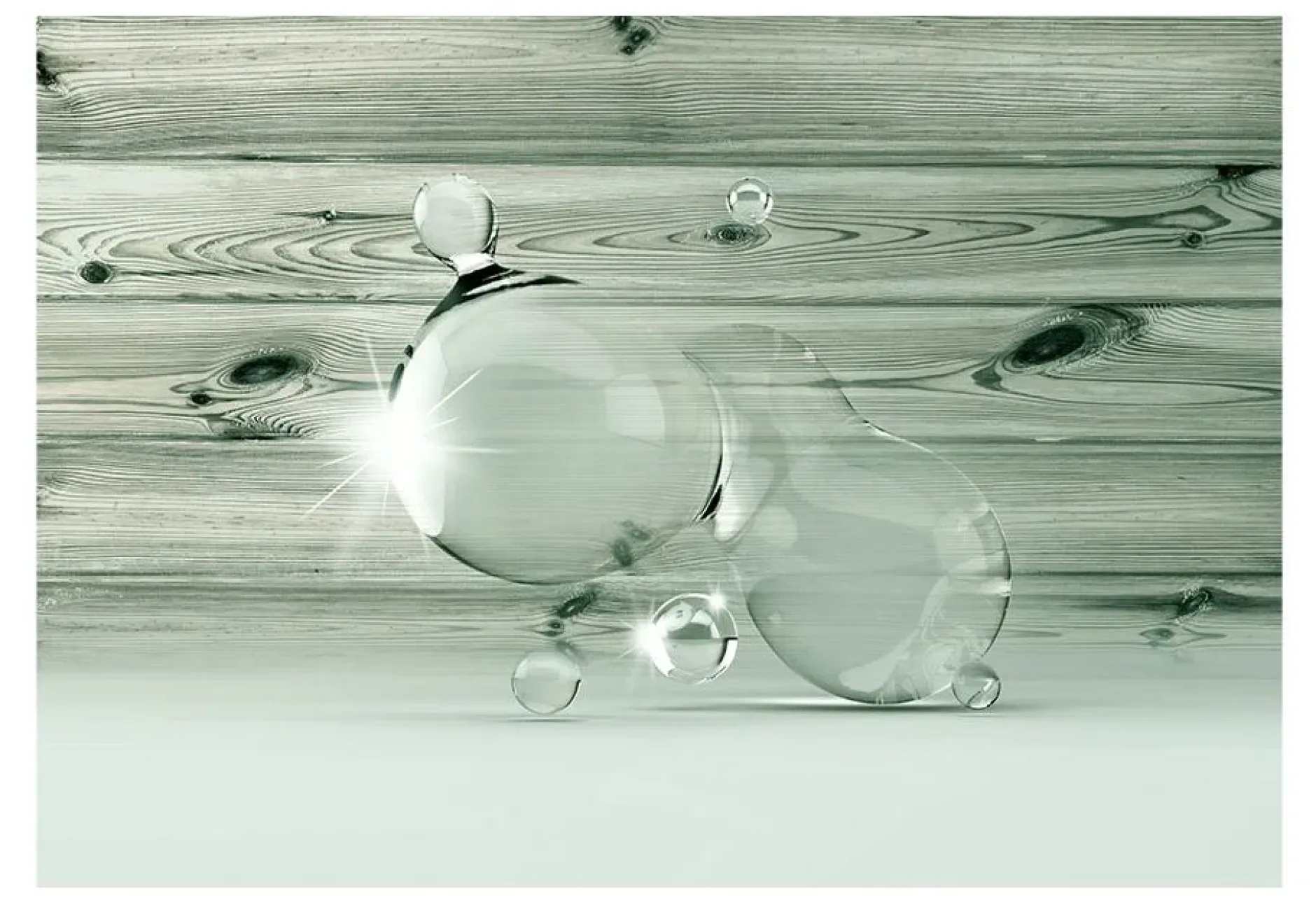 Tapete 'Beauty in Drops of Water'