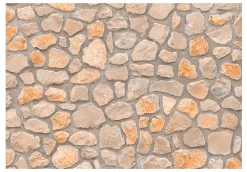 Tapete 'Beige Masonry'