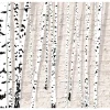 Tapete 'Birch Composition'