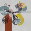 Tapete 'Birdsong Bliss' 371x280cm