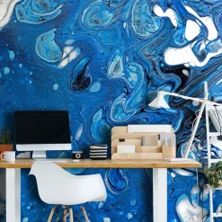 Tapete 'Blue Stream'