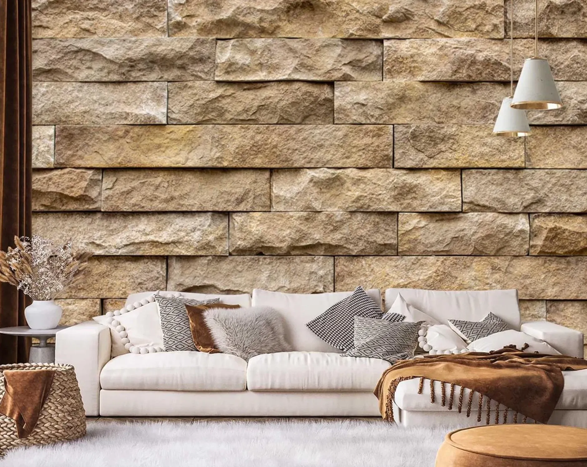 Tapete 'Brick Memory'