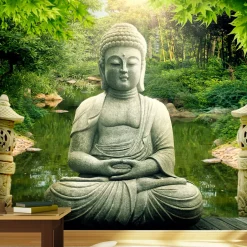 Tapete 'Buddhas Garten'