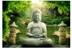 Tapete 'Buddhas Garten'