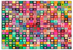 Tapete 'Buntes Puzzle'