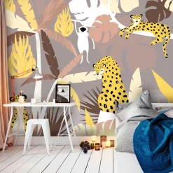 Tapete 'Cheetahs in the Jungle - Third Variant'