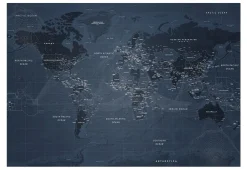 Tapete 'Cobalt World'