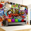 Tapete 'Colorful Graffiti'