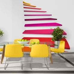 Tapete 'Colorful stairs'