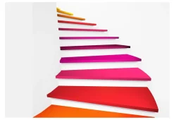 Tapete 'Colorful stairs'