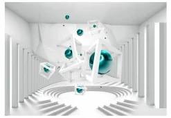 Tapete 'Corridor of Geometry'