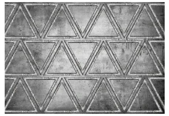 Tapete 'Dancing with triangles'