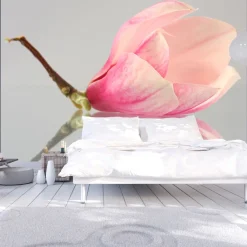Tapete 'Einsame Magnolienblüte'