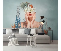 Tapete 'Floral Muse' 371x280cm