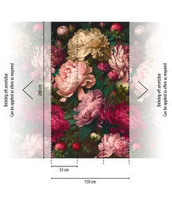 Tapete 'Floral Splendor' 159x280cm