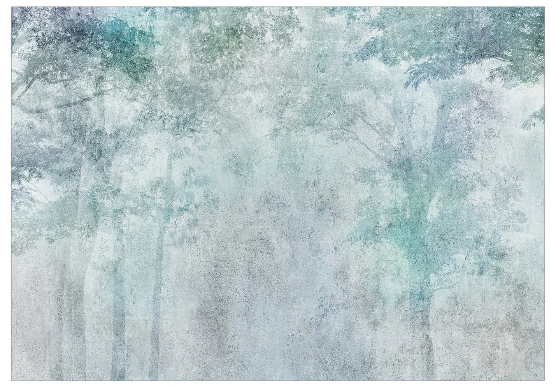 Tapete 'Forest Relief - Third Variant'