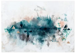 Tapete 'Geometric Landscape'