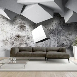 Tapete 'Geometric rain'