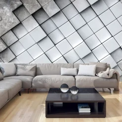 Tapete 'Gray background 3D'