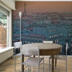 Tapete 'Guten Abend Paris!'