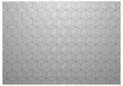 Tapete 'Hexagons in Detail'