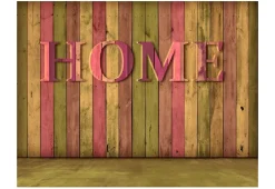 Tapete 'House (pink)'