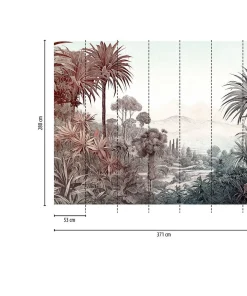 Tapete 'Island Paradise' 371x280cm