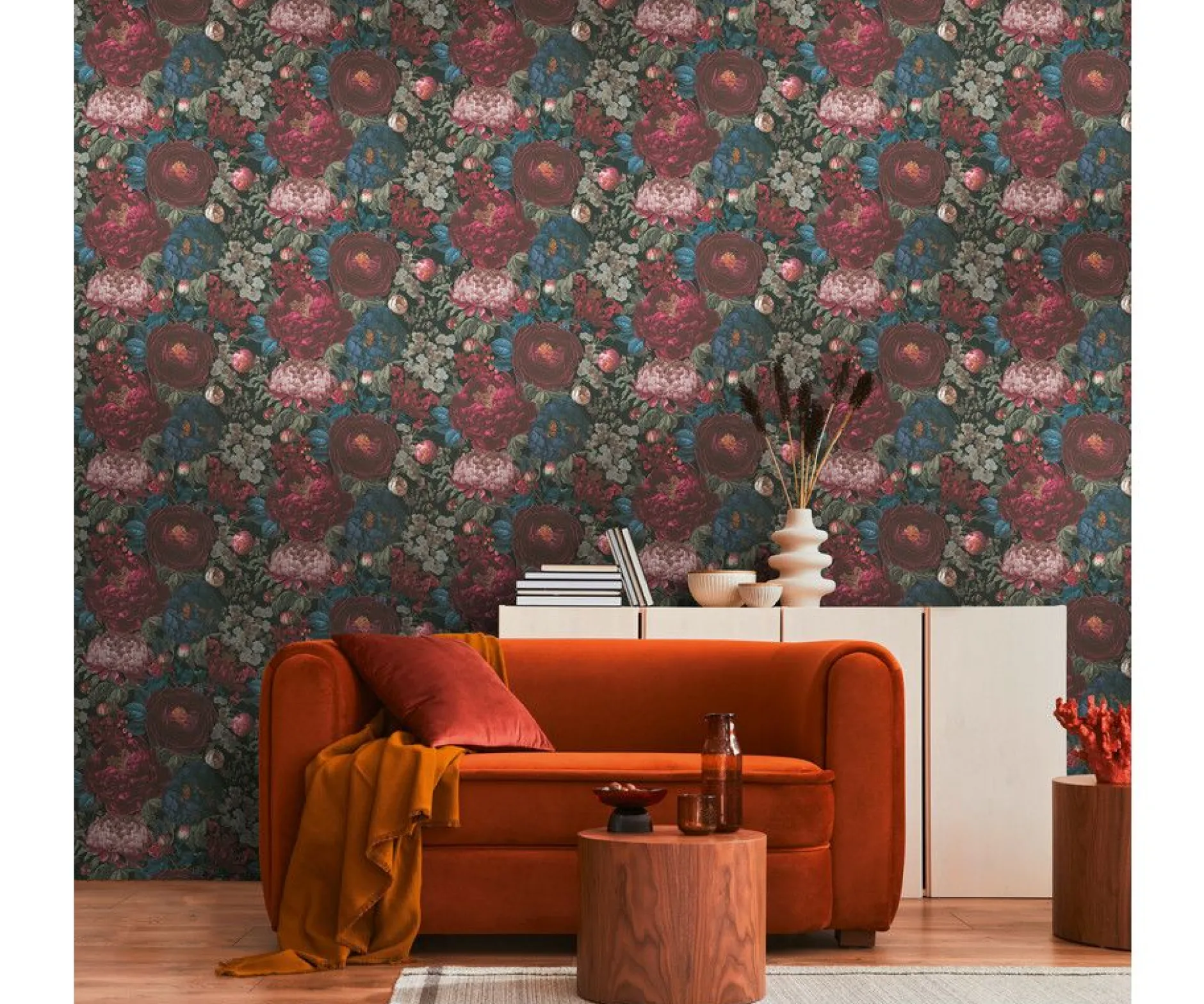 Tapete 'Lush Blooms' 53x1005cm