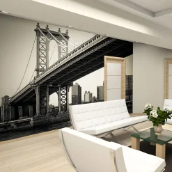 Tapete 'Manhattan Brücke, New York'
