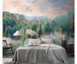 Tapete 'Misty Peaks' 371x280cm