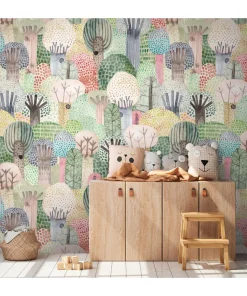 Tapete 'Modern Botanica' 159x280cm
