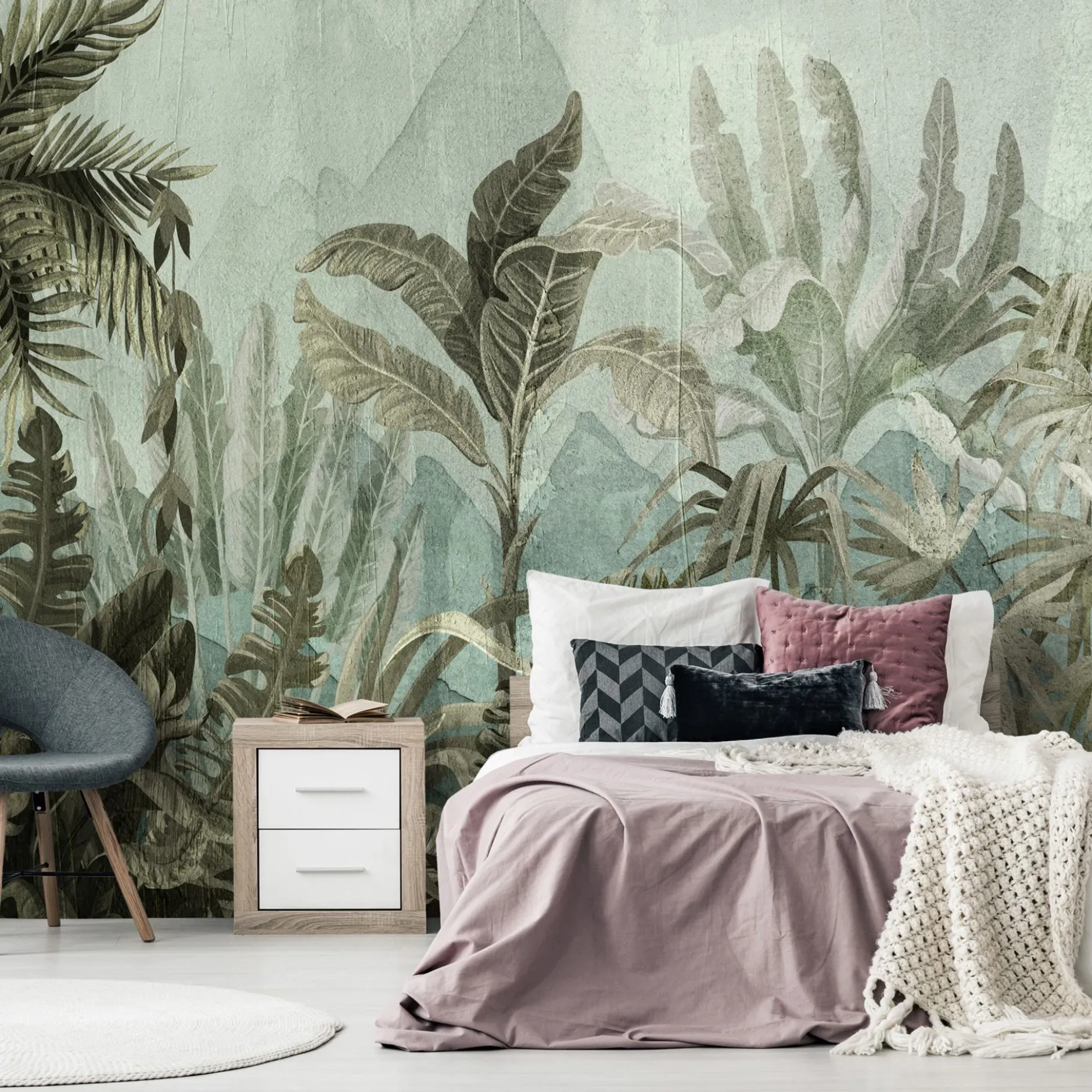 Tapete 'Mountain Jungle'