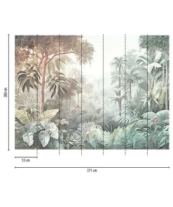 Tapete 'Nature's Melody' 371x280cm