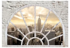 Tapete 'New York - die Stadt am Morgen'