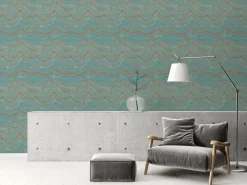 Tapete 'Oceanic Waves' 53x1005cm