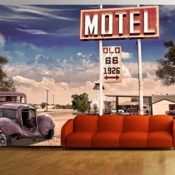 Tapete 'Old motel'