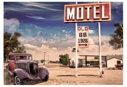 Tapete 'Old motel'